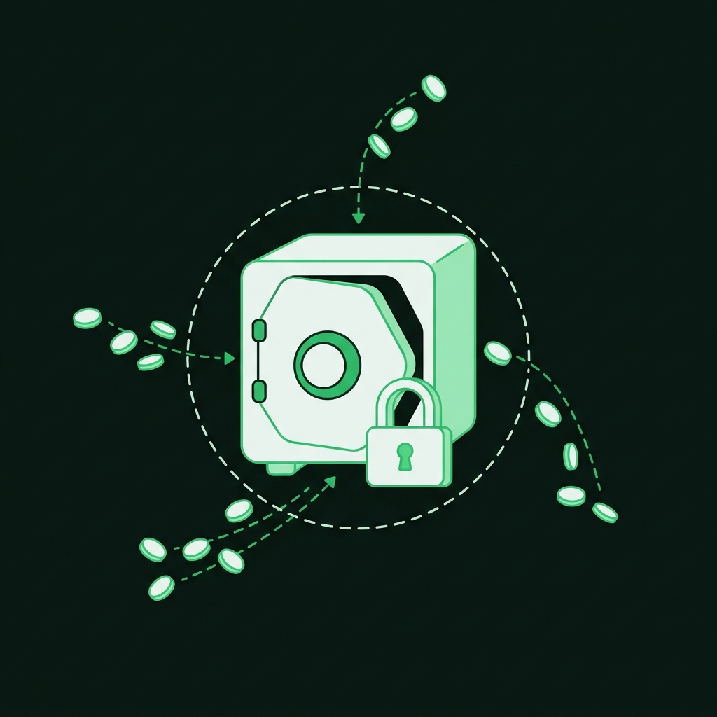 Solana PDA welfare vault locked on-chain