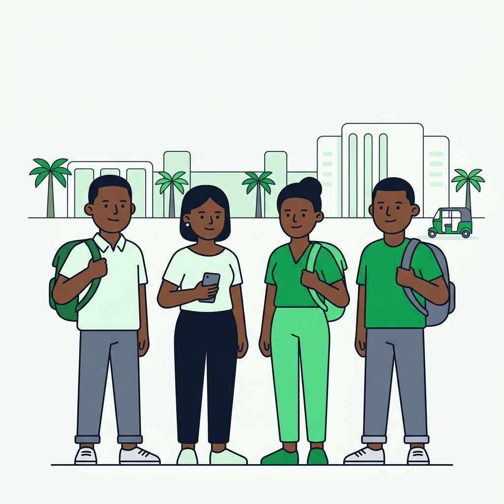 FUTO-Ride student team on campus